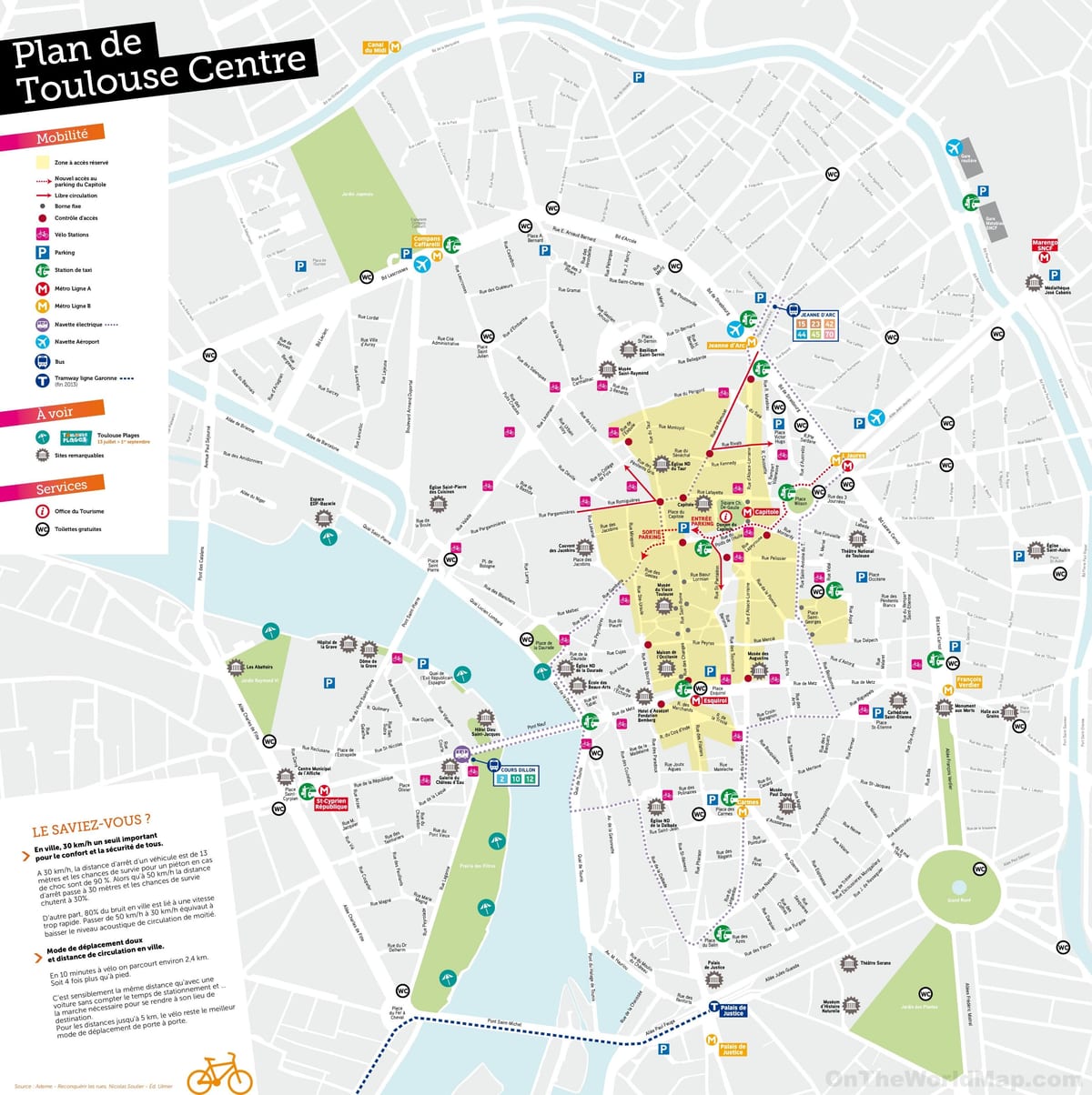 cartes de Toulouse