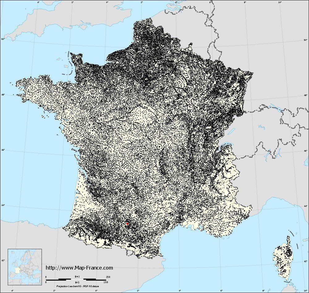 carte Toulouse municipalités
